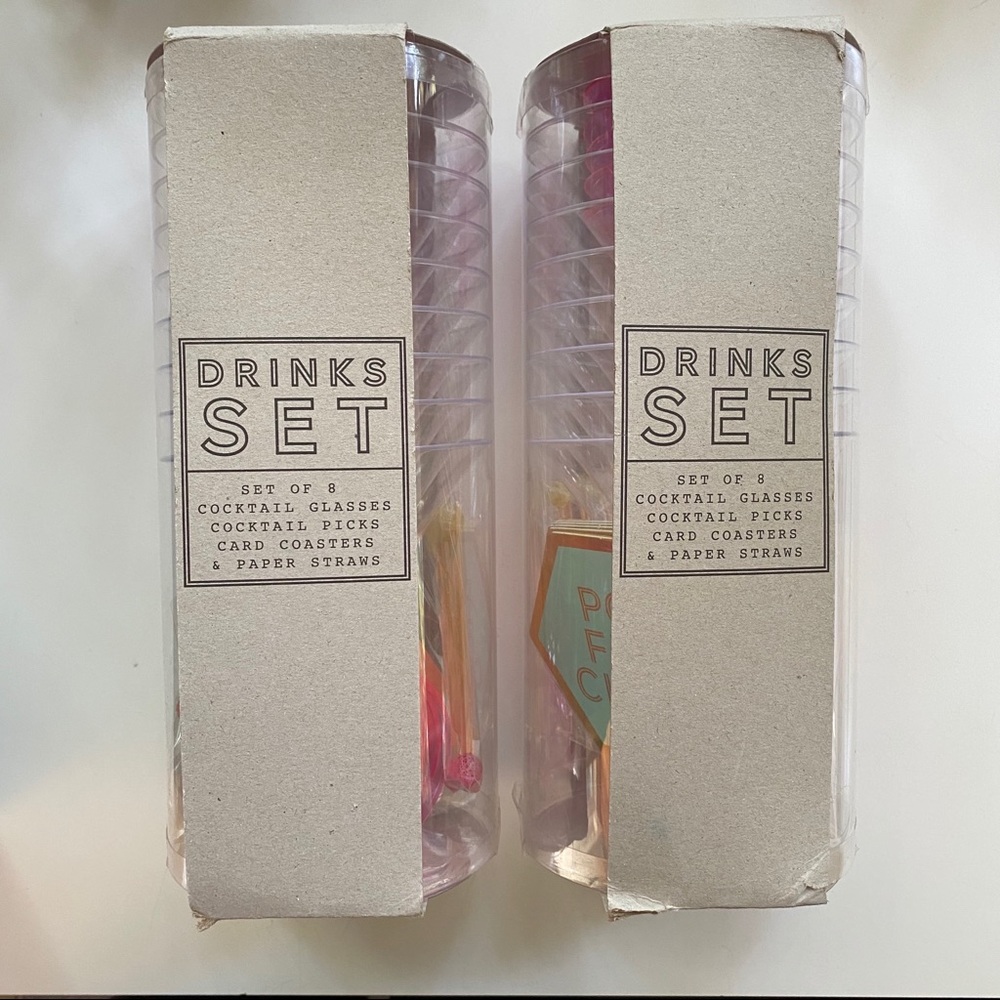 Cocktail 🍸 cup set